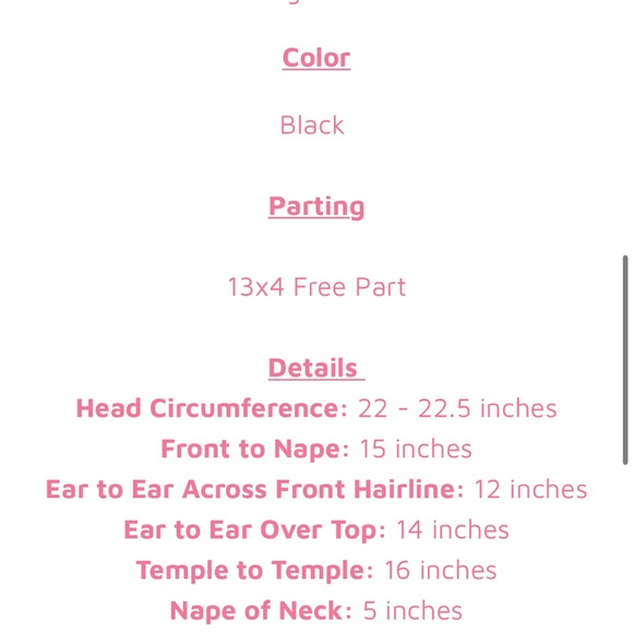 Chelsey smith cosmetics wig - Picture 2 of 2